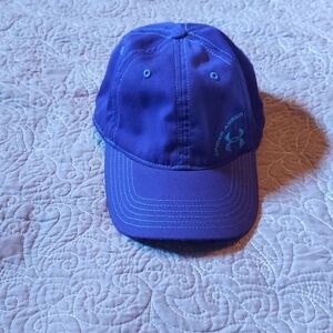 NWOT UNDER ARMOUR OSFA WOMEN'S Heat Gear Hat - OS DEEP VIOLET BLUE